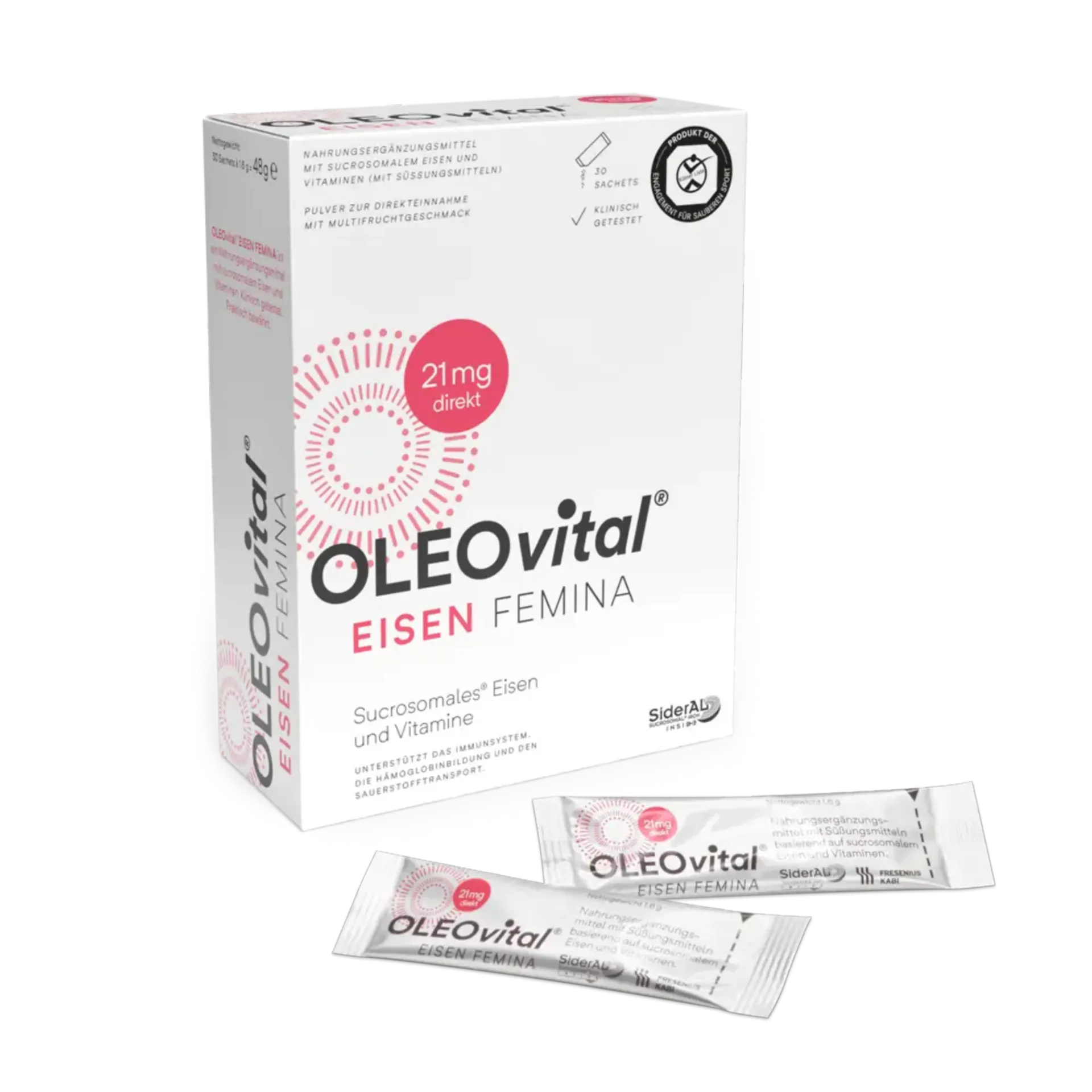 OLEOvital Eisen Femina ergebnis