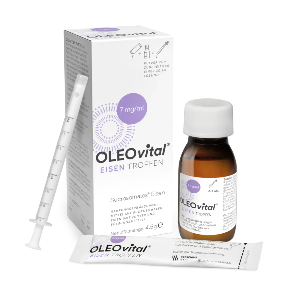 OLEOvital - die Marke 2 OLEOvital Eisen Tropfen ergebnis
