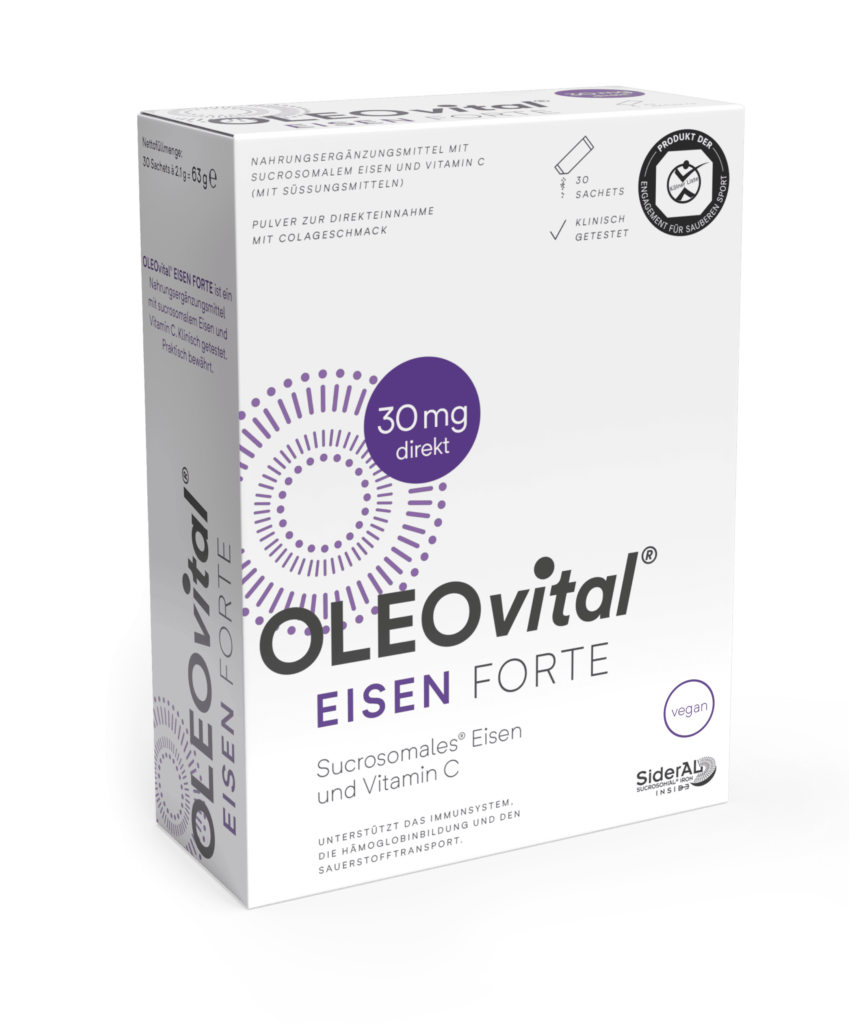 OLEOvital Eisen Forte Sachetssachetvegan 1