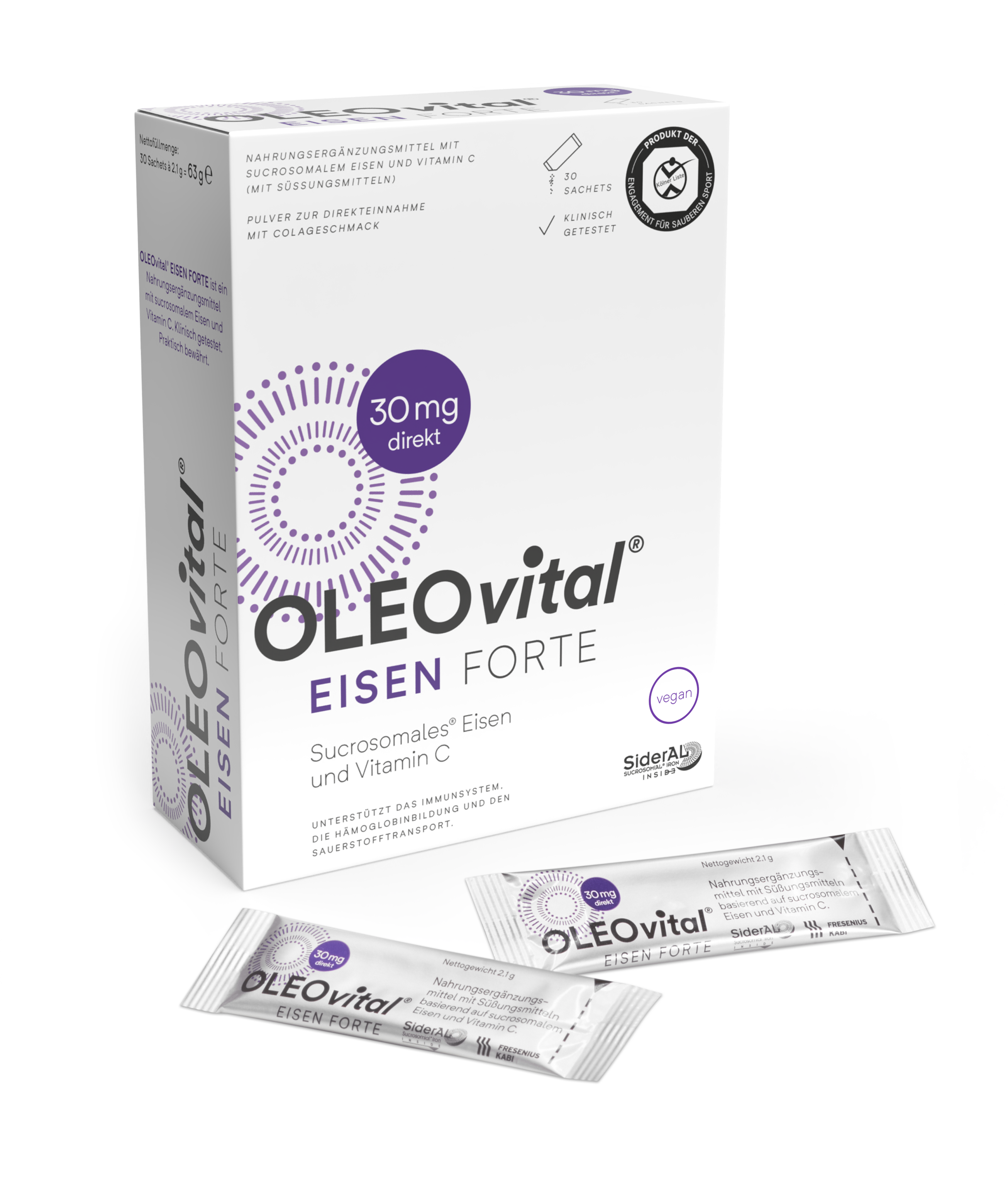 OLEOvital Eisen Sachetsvegan