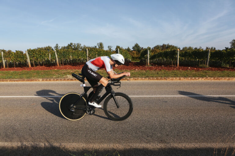 Triathlet Denis Kosi Vaupotic